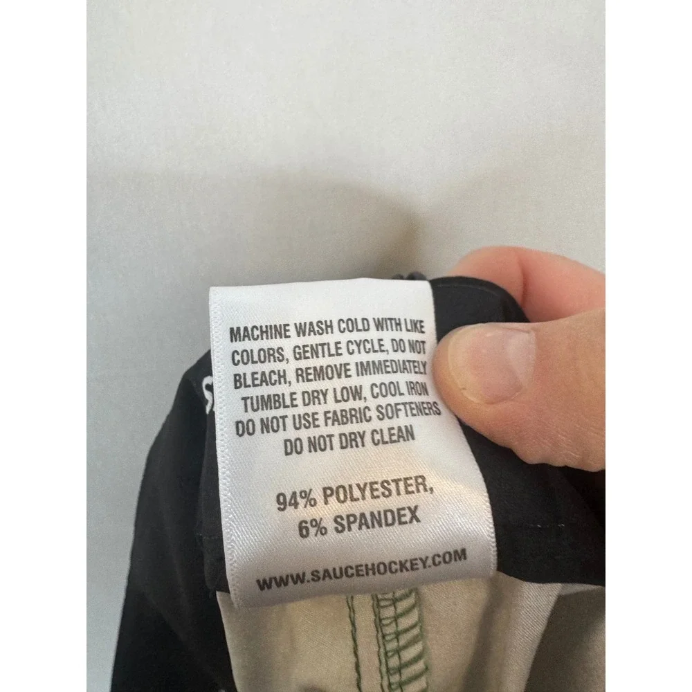 Sauce Hockey Hotel‎ 9er Board Shorts Green Grey Textured Print Mens 32/34 NEW